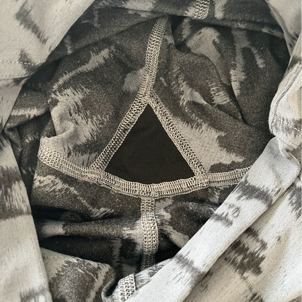 Lululemon InStill High-Rise Tight 25" Size 0 3D Camo Jacquard Asphalt Gray Black - Picture 11 of 16